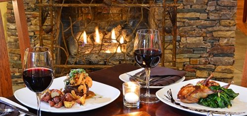 Fireside Drinks & Dining in Blowing Rock